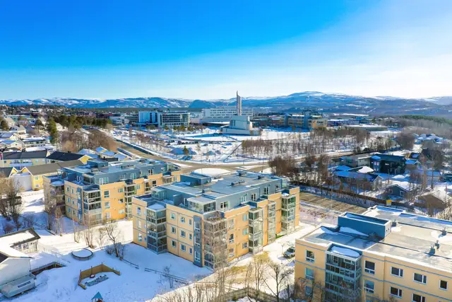 Leiligheten har nærhet til Alta sentrum.