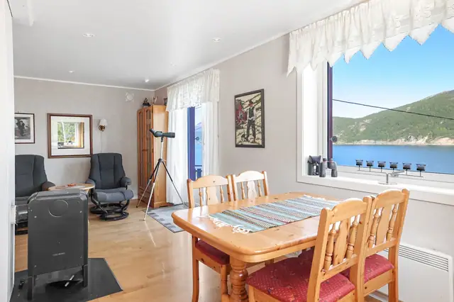 Her er det plass til et spisebord
