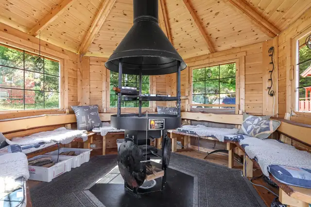 Grillstuen ble bygd i 2000