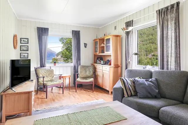 Det er fint med plass til flere sittegrupper